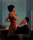 Jack Vettriano The Set Up painting